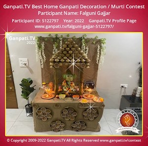 Falguni Gajjar Home Ganpati Picture