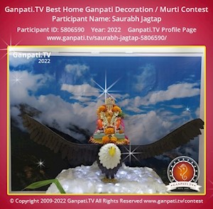 Saurabh Jagtap Home Ganpati Picture