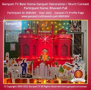 Bhavesh Pali Home Ganpati Picture