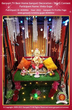Shewale Family 2017 Gauri Ganapati Decoration - YouTube