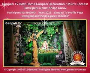 Shilpa Gurav Home Ganpati Picture